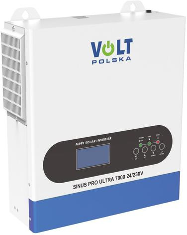 Przetwornica nwerter solarny Volt Polska SinusPro ULTRA 7000 24/230V (3500/7000W) MPPT 100A (3 aprašymas - Prekės nuotrauka