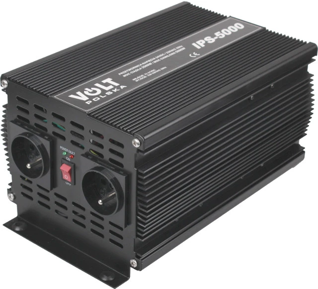 INVERTERINĖ VOLTA POLSKA IPS-5000 24V / 230V 2500/5000 W aprašymas - Prekės nuotrauka