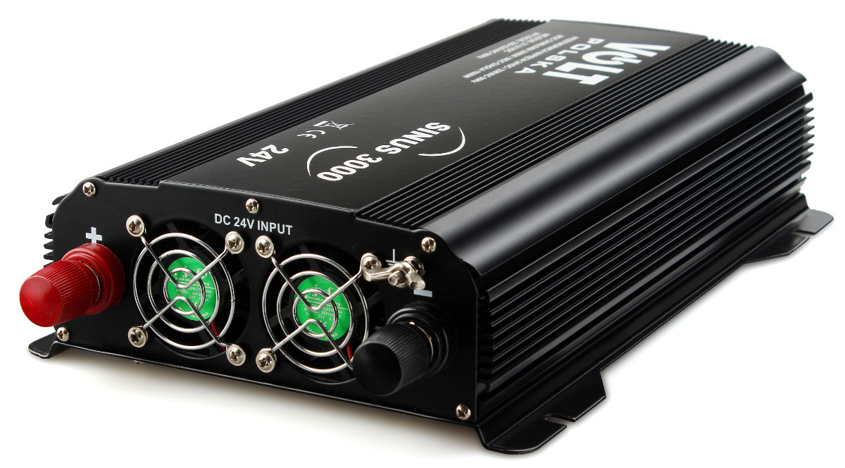 INVERTERINĖ VOLTA POLSKA SINUS 3000 24V / 230V 1500/3000W aprašymas - Prekės nuotrauka
