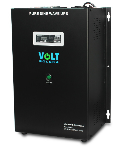 VOLT POLSKA SinusUPS-500 40AH 12V 300/500W keitiklis aprašymas - Prekės nuotrauka