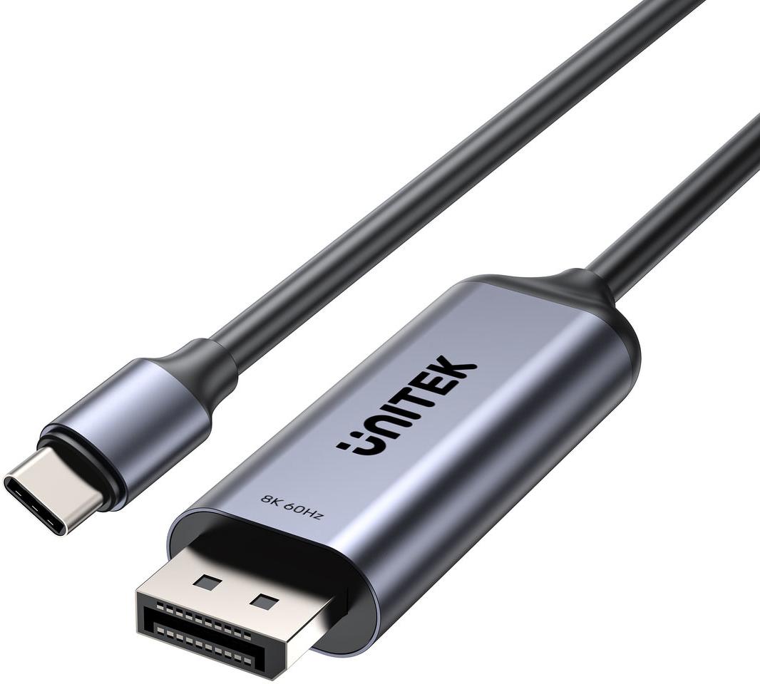 „Unitek“ 8k USB-C į dvikryptį jungtį jungiantis kabelis