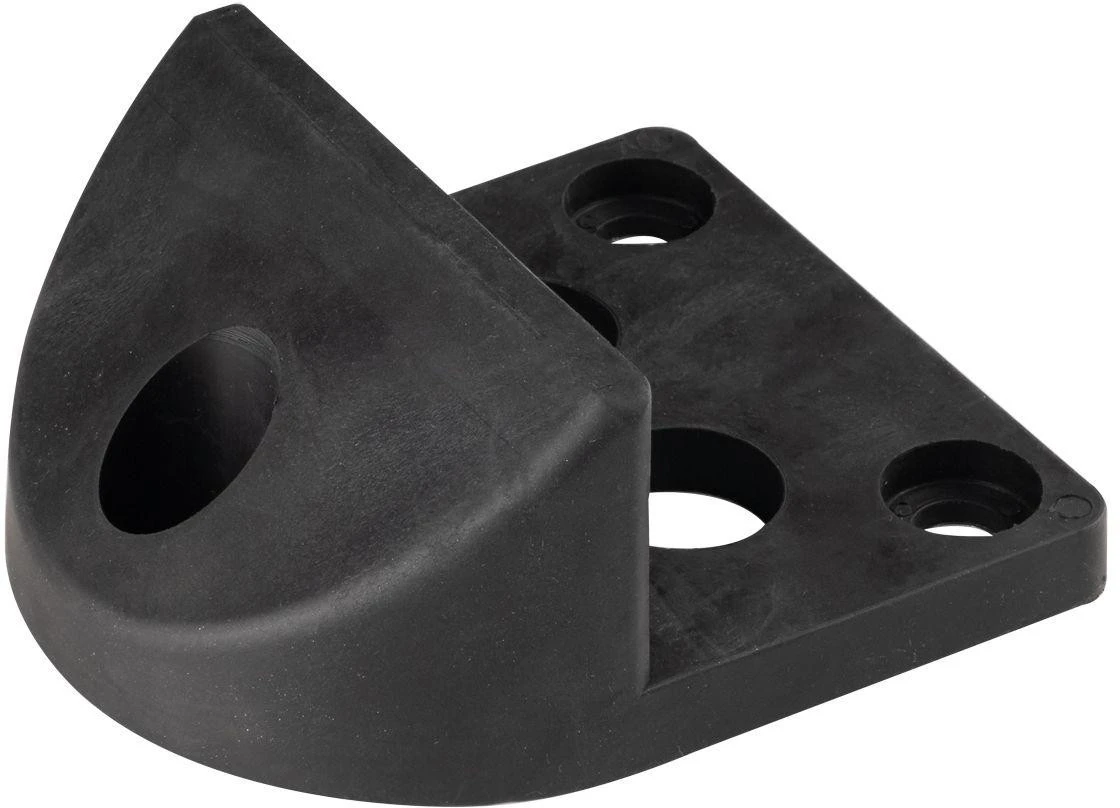Przykręcany stoper do bramy PSG 61.191 (130x150/H65) powlekany gumą aprašymas - Prekės nuotrauka