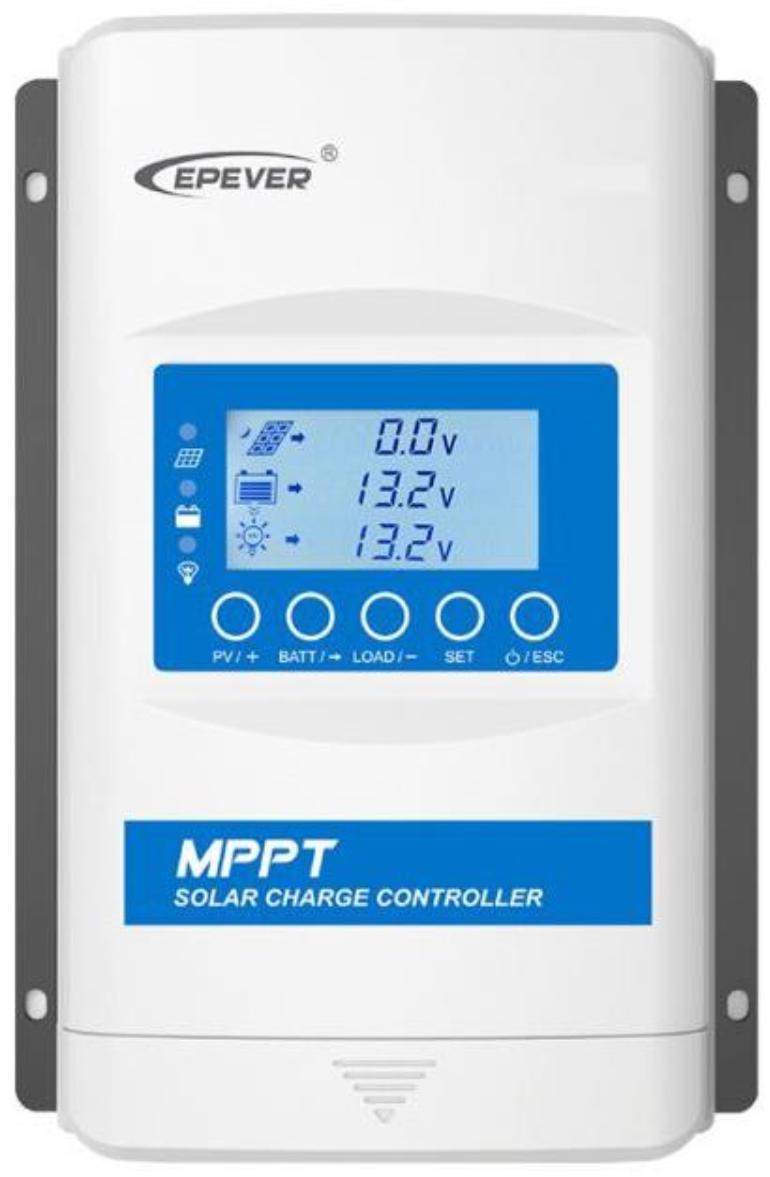 MPPT įkrovimo valdiklis, EPEVER XTRA1210N-XDS2 10A 12/24V aprašymas - Prekės nuotrauka