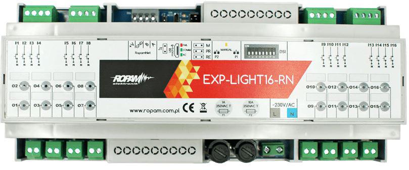 Triton ROPAM APŠVIETIMO VALDIKLIS EXP-LIGHT16-RN aprašymas - Prekės nuotrauka