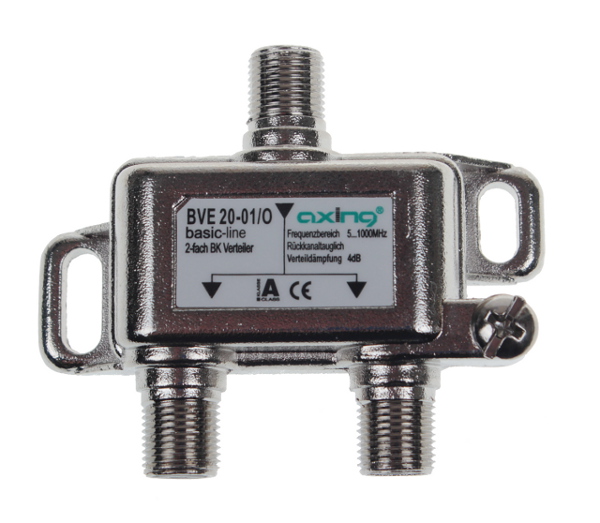 Axing AX SPLITTER BVE 20-01; 7322 aprašymas - Prekės nuotrauka Axing AX SPLITTER BVE 20-01; 7322 aprašymas - Prekės nuotrauka