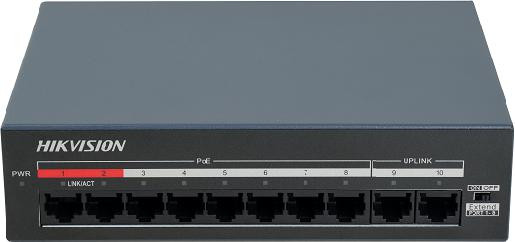 Šakotuvas Switch Hikvision DS-XS10-P aprašymas - Prekės nuotrauka