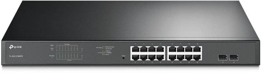 Šakotuvas Jungiklis TP-LINK TL-SG1218MPE aprašymas - Prekės nuotrauka
