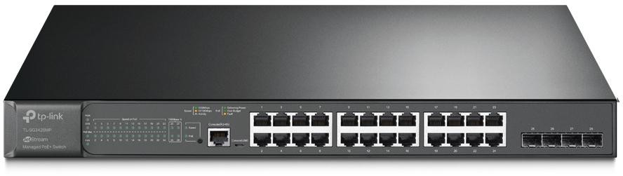 Šakotuvas JUNGIKLIS TP-LINK TL-SG3428MP aprašymas - Prekės nuotrauka