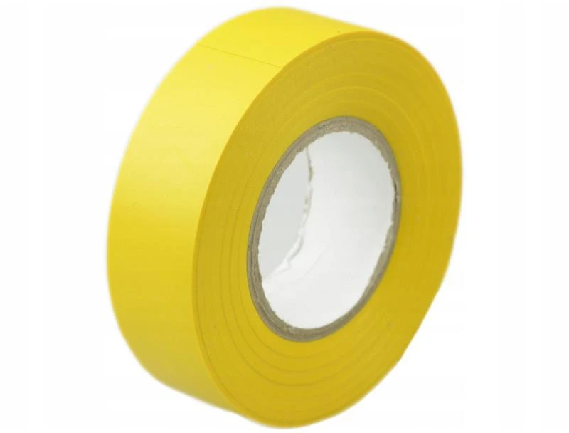 Blue Line REPERO 711E Izoliacinė juosta geltona 19 mm x 20 m aprašymas - Prekės nuotrauka