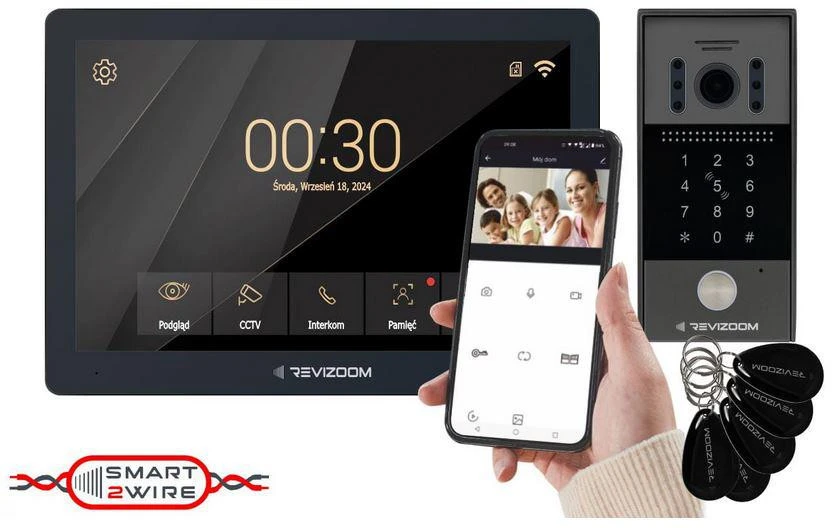 Commax Vaizdo stebėjimo kamera REVIZOOM RM-T203HD Juodas/RC-212HD-CK1 aprašymas - Prekės nuotrauka