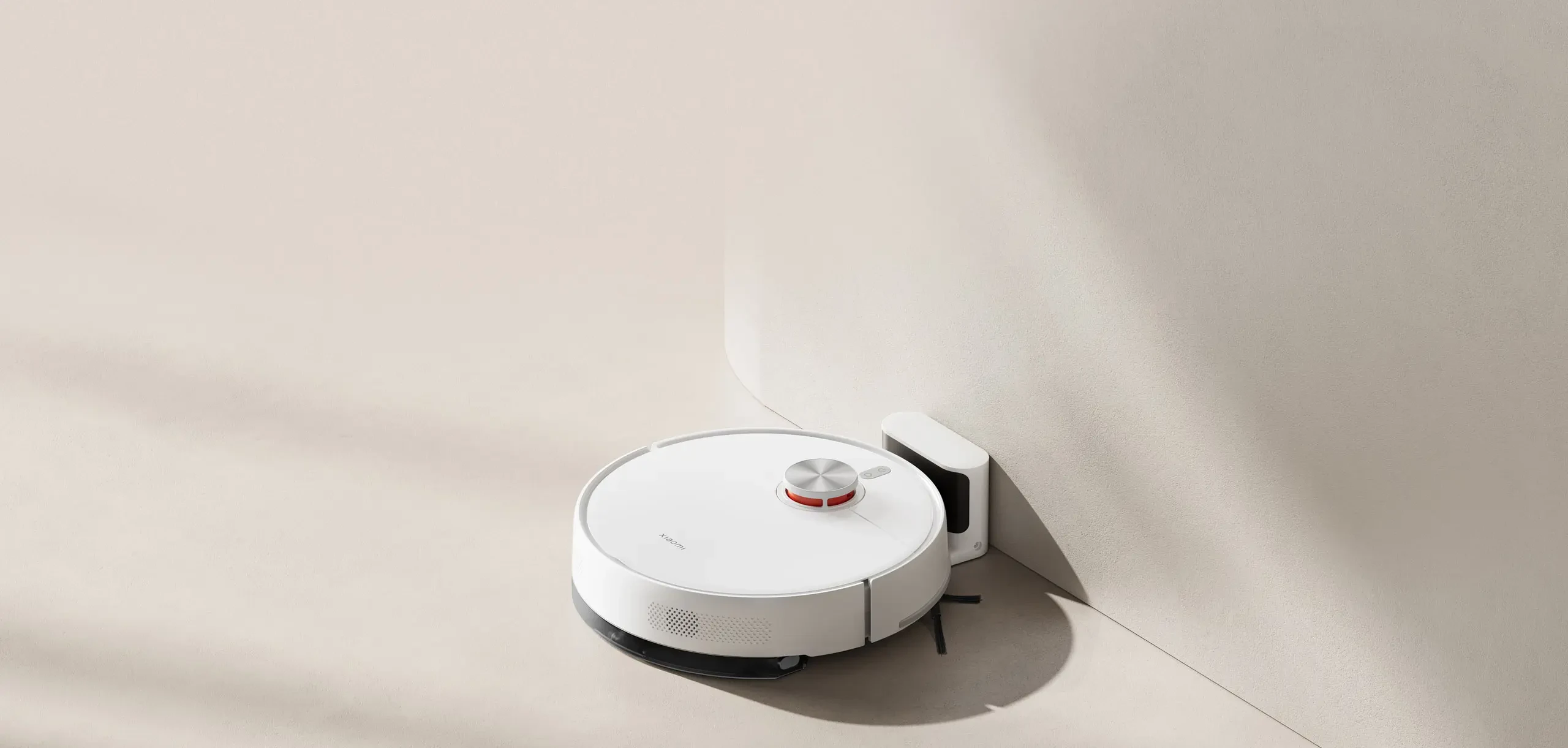 Dulkių siurblys - robotas Xiaomi S40 EU, baltos spalvos aprašymas - Prekės nuotrauka