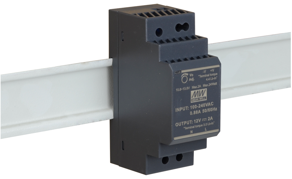 ĮKROVIKLIS IMPULSOWY NA SZYNĘ DIN MEAN WELL HDR-30-12 12V/30W/2A aprašymas - Prekės nuotrauka ĮKROVIKLIS IMPULSOWY NA SZYNĘ DIN MEAN WELL HDR-30-12 12V/30W/2A aprašymas - Prekės nuotrauka