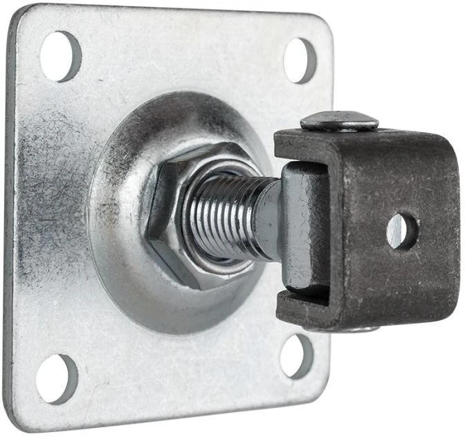 PSG 61.018 vyris su plokštele 80x80x3mm - M16 sriegis (reguliuojamas) aprašymas - Prekės nuotrauka