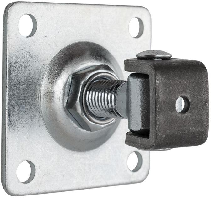 PSG 61.019 vyris su plokštele 100x100x4mm - M20 sriegis (reguliuojamas) aprašymas - Prekės nuotrauka PSG 61.019 vyris su plokštele 100x100x4mm - M20 sriegis (reguliuojamas) aprašymas - Prekės nuotrauka