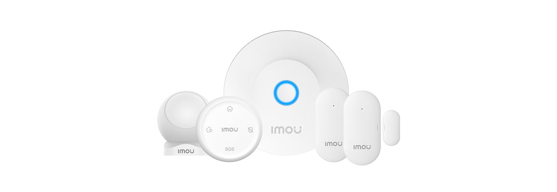IMOU išmanusis signalizacijos saugos rinkinys (KIT-IOT-HomeAlarmKit-EU-5-M) aprašymas - Prekės nuotrauka