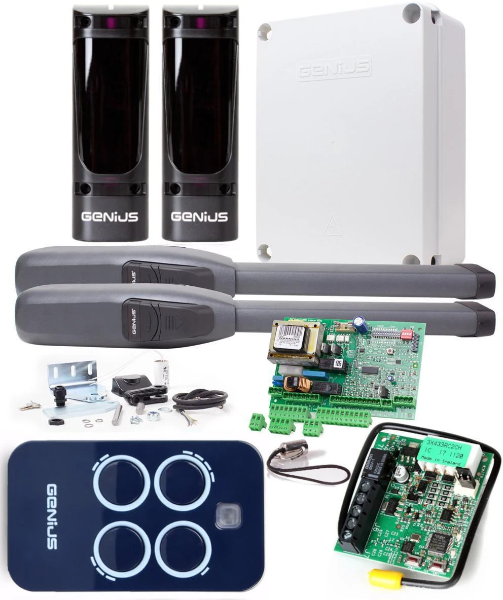 Genius SIROCCO 250 komplektas 2,5 m varstomiems vartams aprašymas - Prekės nuotrauka