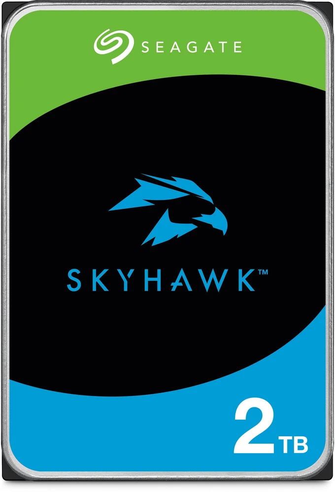 Kietasis diskas SEAGATE Surveillance Skyhawk 2TB HDD SATA 6Gb/s 256MB talpykla 3,5 colio