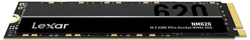 Lexar | SSD | NM620 | 256 GB | SSD form factor M.2 2280 | Solid-state drive sąsaja PCIe Gen3x4 | Skaitymo greitis 3000 MB/s | Rašymo greitis 1300 MB/s