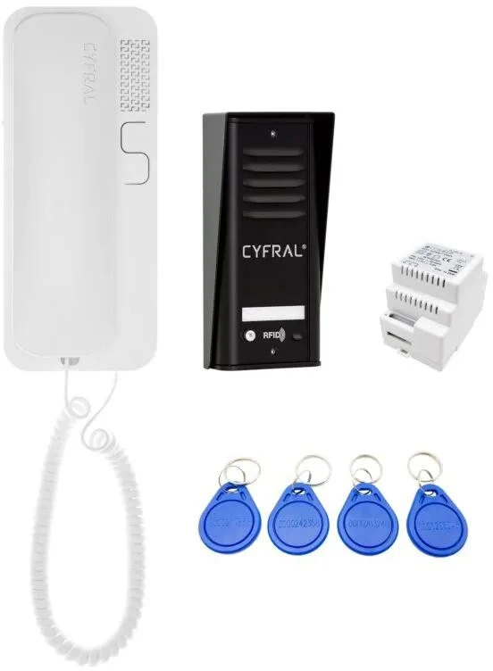 Orno Audio telefonspynės komplektas CYFRAL COSMO R-1 juodas