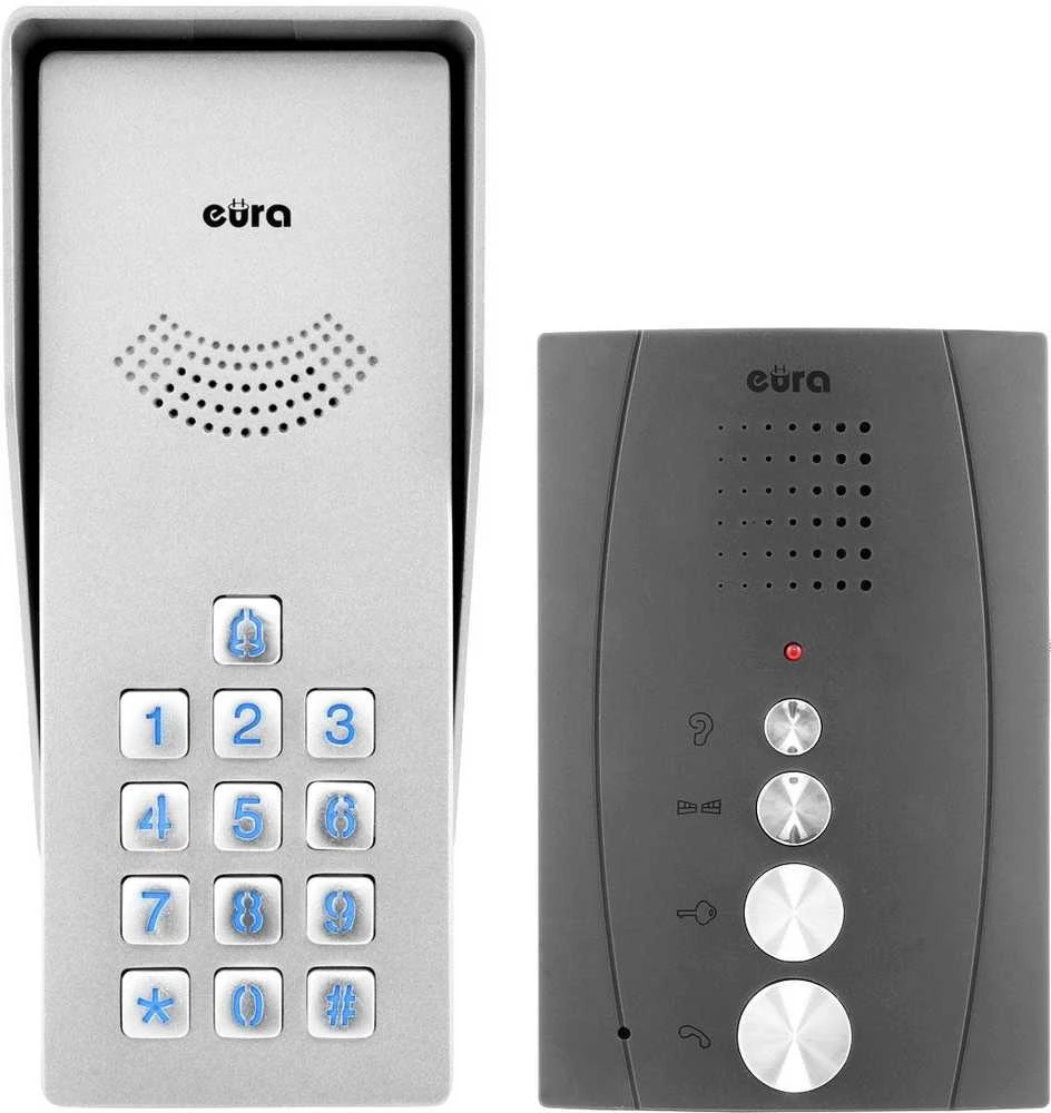Domofon EURA ADP-38A3 ENTRA grafitas