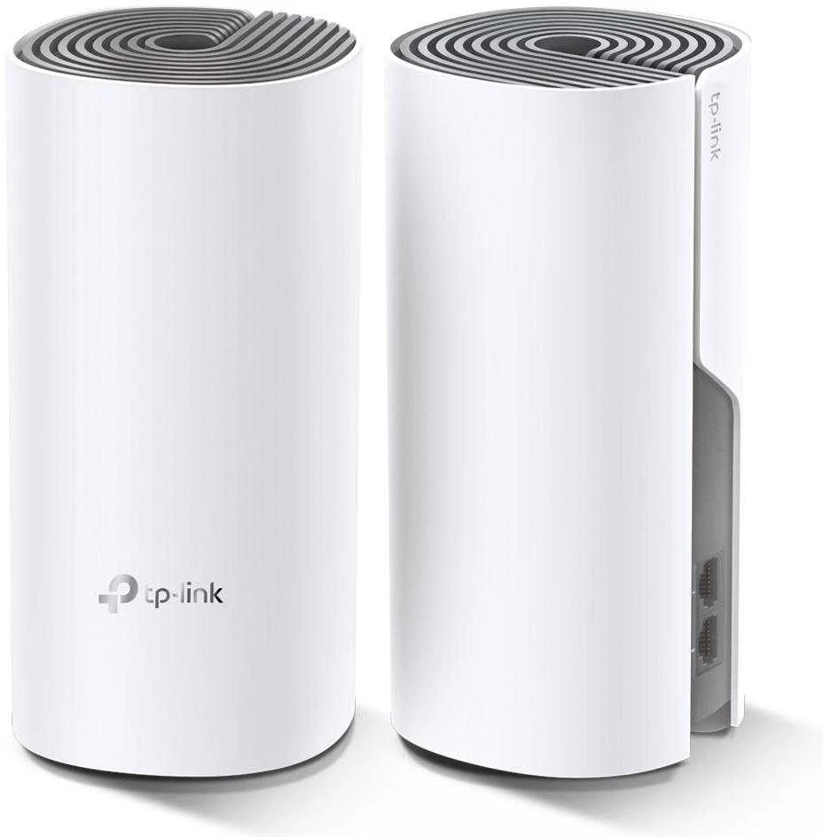 Maršrutizatorius TP-LINK AC1200 viso namo tinklelio „Wi-Fi“ sistema „Qualcomm“ CPU 867 Mbps, 5 GHz + 300 Mbps, 2,4 GHz 2 10/100 Mbps prievadai 2 vidinės antenos