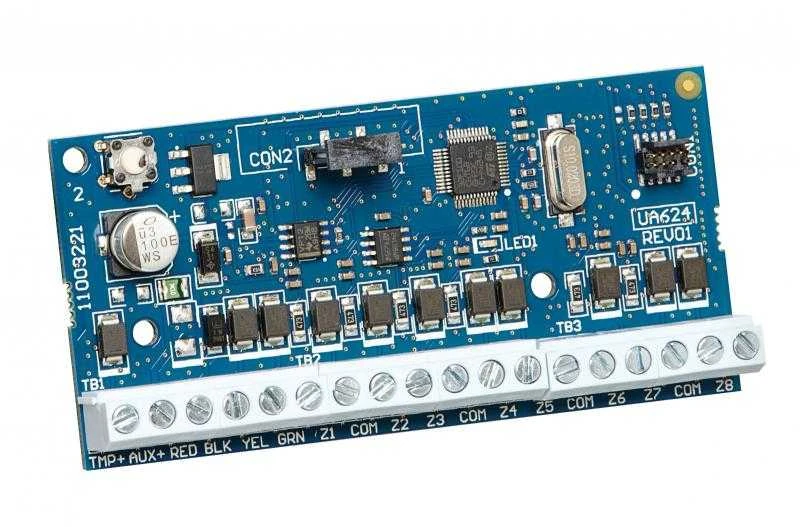 DSC NEO 8 zonų išplėtimo modulis HSM2108 linijos išplėtimo modulis