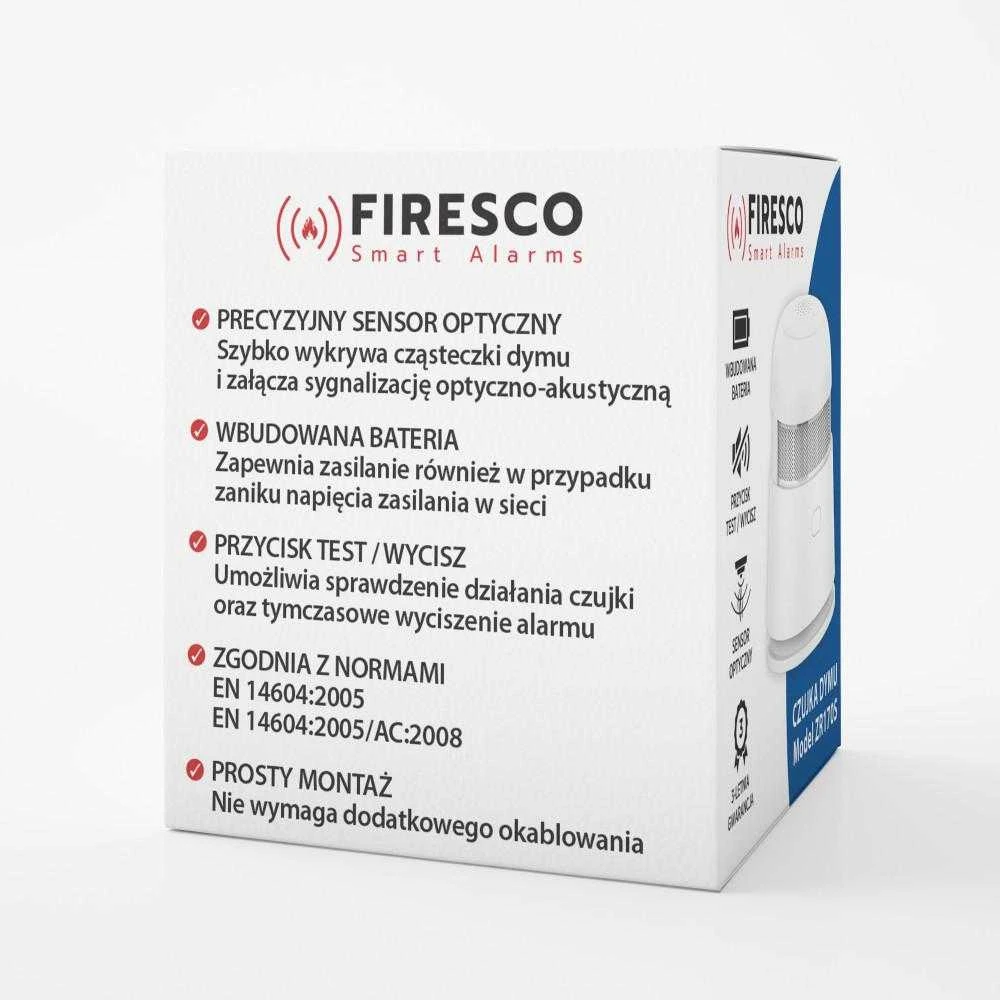 Dūmų detektorius Firesco ZR170S