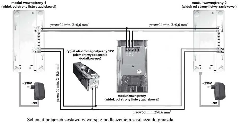 Domofonas "EURA" ADP-47A3