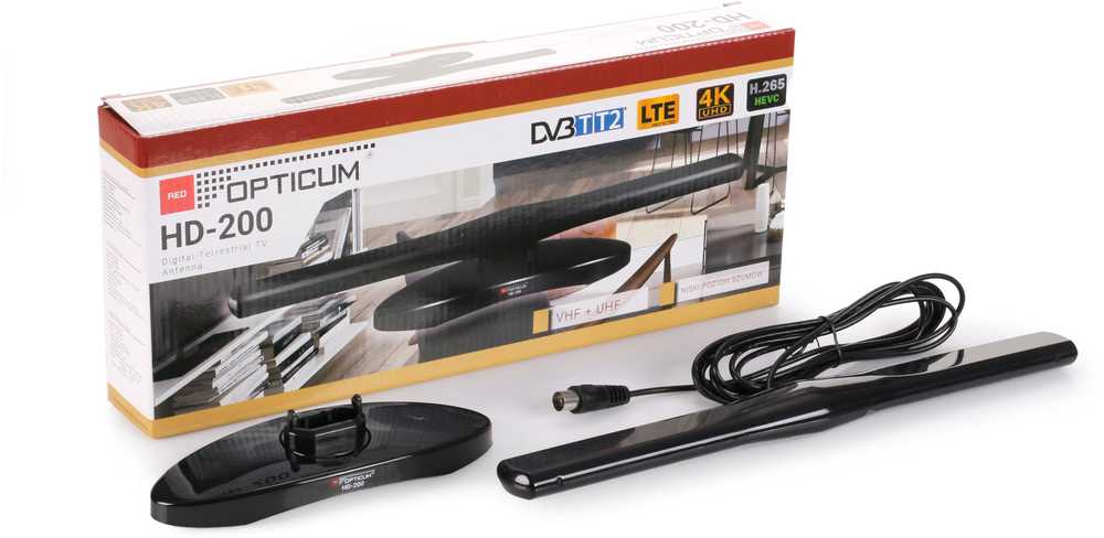 Opticum DVB-T HD 200 juoda