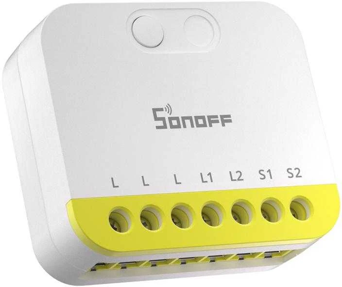 Sonoff Mini Duo-L 2 kanalų Zigbee 3.0 išmanioji relė (be nulio)