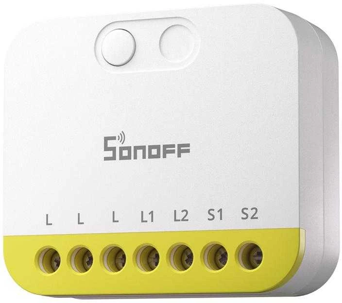 Sonoff Mini Duo-L 2 kanalų Zigbee 3.0 išmanioji relė (be nulio)
