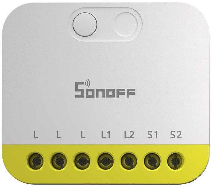 Sonoff Mini Duo-L 2 kanalų Zigbee 3.0 išmanioji relė (be nulio)
