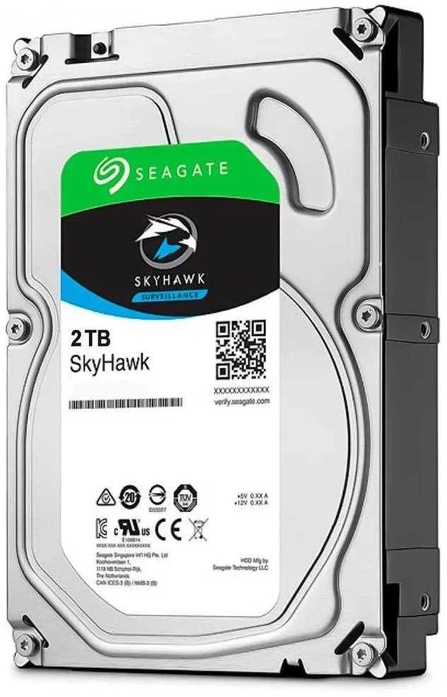 Kietasis diskas SEAGATE Surveillance Skyhawk 2TB HDD SATA 6Gb/s 256MB talpykla 3,5 colio