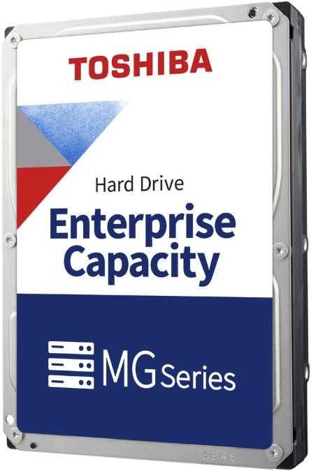 TOSHIBA MG serija – didelės talpos kietasis diskas 14 TB SATA 3,5 colio 6 Gb/s 7200 aps./min. 512e MG09ACA14TE