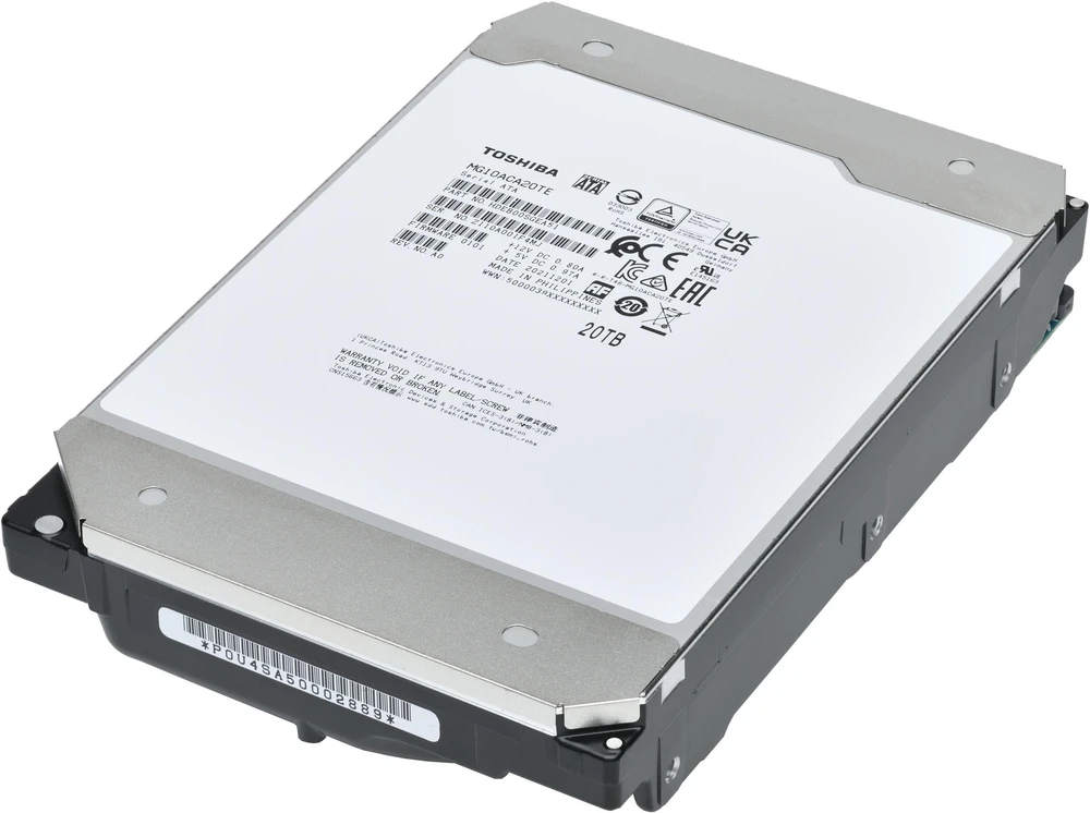 HDD Server TOSHIBA MG10 8TB CMR 512e, 3.5'', SATA, SKU: HDEB028GEA51F