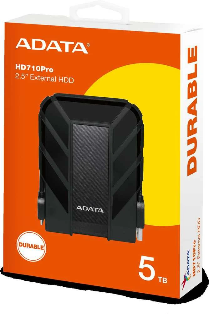 Kietasis diskas Išorinis diskas Adata HD710 Pro USB 3.1 5TB Juodas