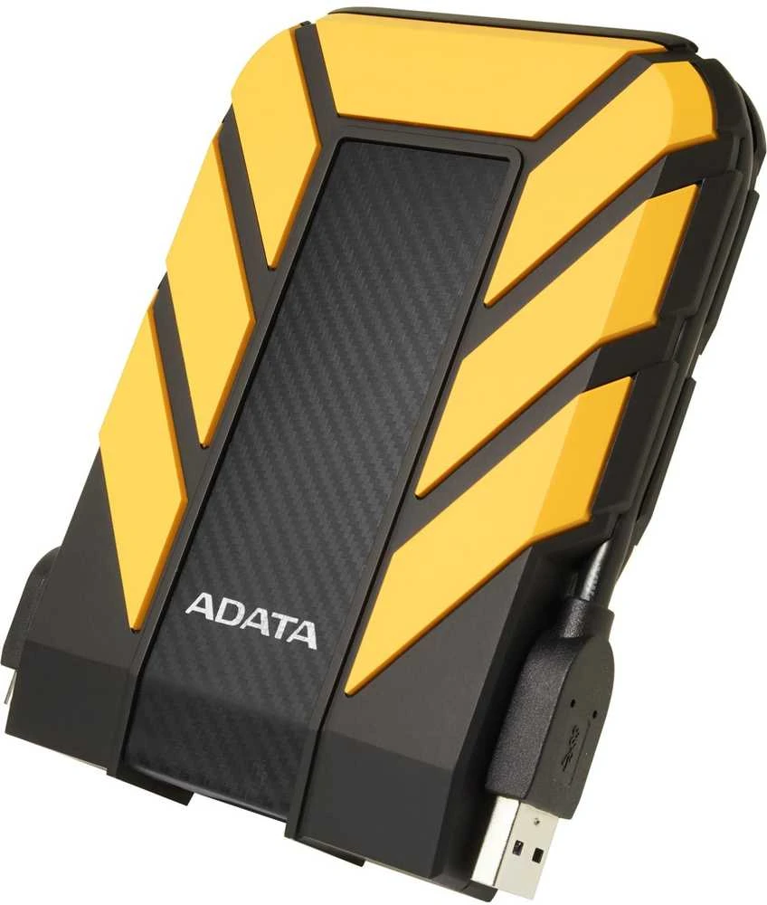 ADATA HD710P 1000 GB, 2,5 colio, USB 3.1 (atgalinis suderinamas su USB 2.0), Geltona