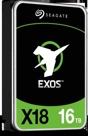 SEAGATE HDD serveris Exos X18 HDD 512E/4KN (3,5'/16TB/SATA 6Gb/s / 7200rpm)