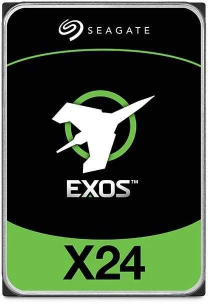 „SEAGATE“ standžiųjų diskų serverio „Exos X24“ standusis diskas 512E/4KN (3,5 colio / 12 TB / SATA 6Gb/s / 7200 aps./min.) ISE