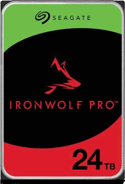 Seagate IronWolf Pro ST24000NT002 vidinis kietasis diskas 24 TB 7200 RPM 512 MB 3,5" Serial ATA III