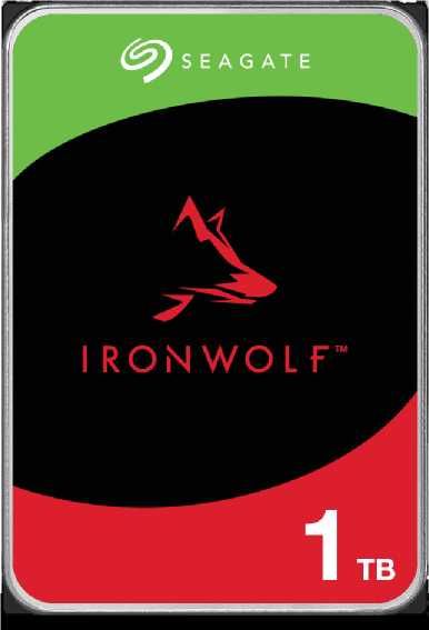 Kietasis diskas – „Seagate IronWolf“ 1 TB 256 MB 5400 RPM SATA III