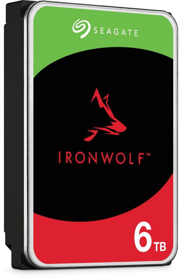 SEAGATE NAS HDD 6TB IronWolf 5400rpm 6Gb/s SATA 256MB talpykla 3,5 colio