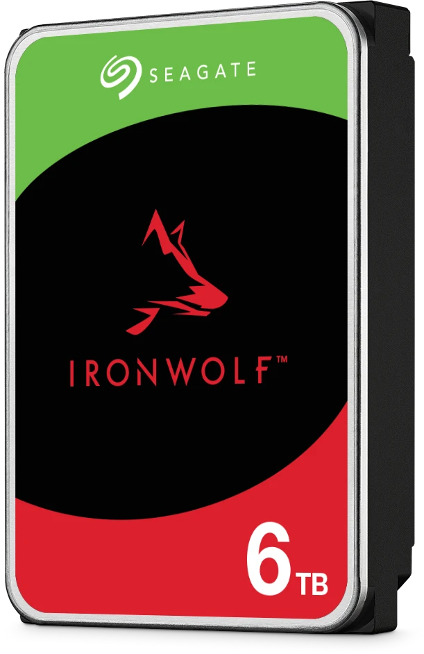 SEAGATE NAS HDD 6TB IronWolf 5400rpm 6Gb/s SATA 256MB talpykla 3,5 colio