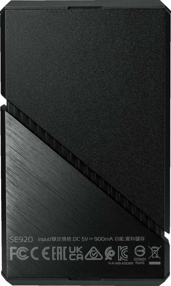 ADATA Išorinis kietasis diskas SSD SE920 4TB Juodas