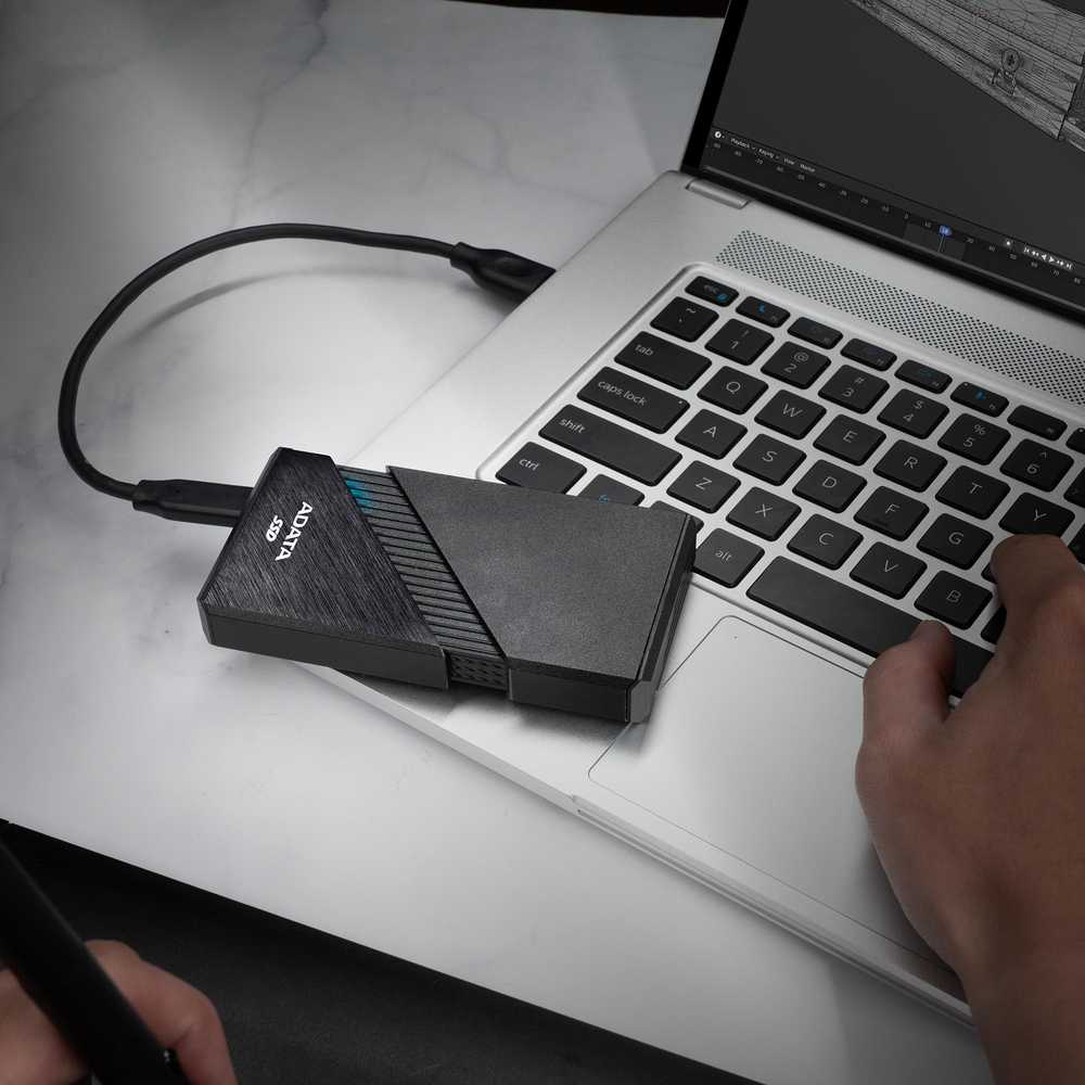 ADATA Išorinis kietasis diskas SSD SE920 4TB Juodas