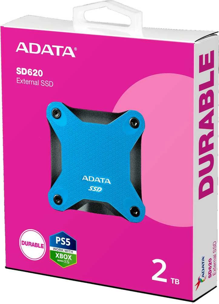 Išorinis kietasis diskas - Adata 2TB Mėlynas