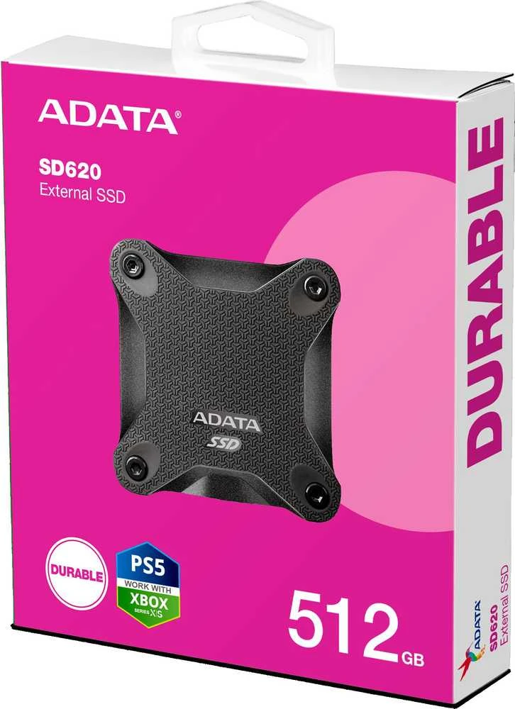 ADATA SD620 Išorinis kietasis diskas SSD 512GB Juodas