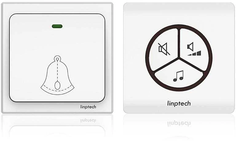 „Linptech“ be baterijų bevielis durų skambutis „Linbell G1“.