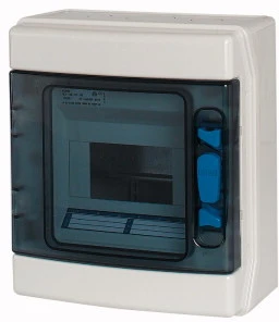 Eaton 1 x 6 modulinė spintelė IP65 atsparumas UV spinduliams IKA-1/6-ST-UV (174188)