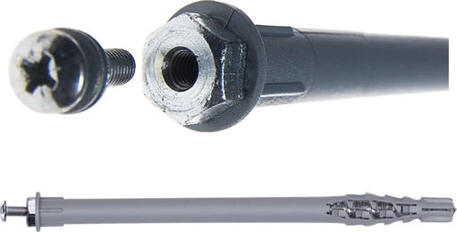 Ebolt fasado tvirtinimo kaištis 12*240 mm su m5 vidiniu sriegiu